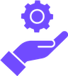 Icon of a service hand